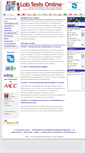 Mobile Screenshot of labtestsonline.fr